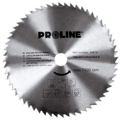 Disc Proline Circular Pentru Lemn Diametru 350 mm 60 Dinti foto