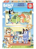 Educa Bluey 2 X 50 Puzzle Wood (80-19408)