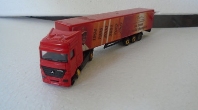 bnk jc Michael Schumacher Collection 2003 - camion cu radiocomanda - 1/72? foto