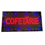 Reclama Luminoasa Panou Caseta LEDuri Interior COFETARIE 50x25cm MHK