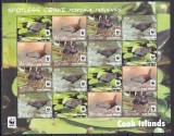 Cook 2014 fauna pasari WWF MI 1997-2000 klb. MNH w68, Nestampilat