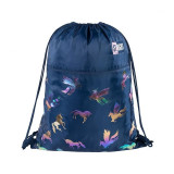 Sac sport Majewski, Gama St. Right, Colectia Holo Unicorns, SO-01, 43x34x1 cm