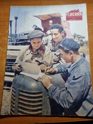 flacara 1 iulie 1954-inaugurarea podului prieteniei de la giurgiu foto