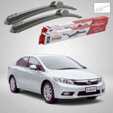 Cumpara ieftin Ștergătoare Honda Civic IX FB Sedan 2011-2015 | Set Față Flat &ndash; TeamCar&reg;