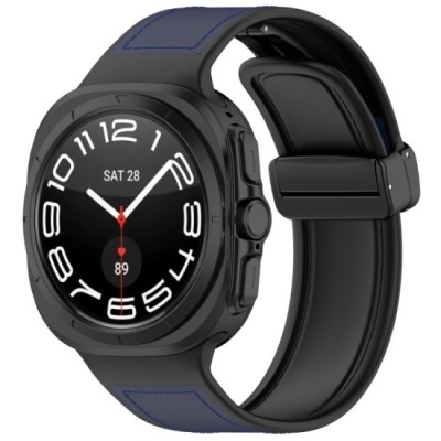 Curea pentru Samsung Galaxy Watch Ultra&amp;nbsp;47mm - Techsuit Watchband (W056) - Navy Blue foto