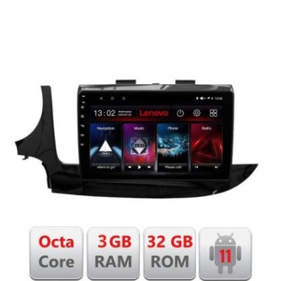Navigatie Opel Mokka 2016- D-MOKKA2 Octa Core cu Android Radio Bluetooth Internet GPS WIFI DSP 3+32 GB 4G KIT-M LENOVO LITE CarStore Technology foto