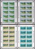 ✅ RO 1994, LP 1359a &quot;Fauna ocrotita - sturioni&quot; , minicoli de 10 MNH, Nestampilat