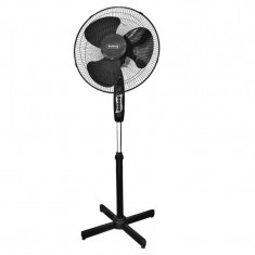 Ventilator cu picior Rosberg R51760A 40W 40 cm 3 nivele Reglare inaltime Negru