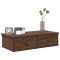 vidaXL Raft de perete cu sertare Stejar maro 60x28x15cm lemn prelucrat 859947