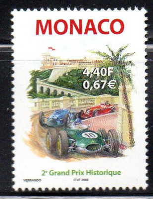 MONACO 2000, Grand Prix, Automobile, serie neuzata, MNH foto