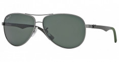 Ochelari de soare unisex Carbon Fibre Ray-Ban RB8313 004/N5 foto