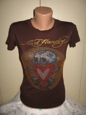 Tricou Ed Hardy original Mar S/ M foto