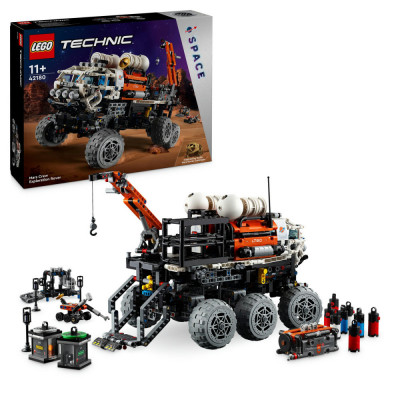 LEGO Rover de explorare pe Marte cu echipaj Quality Brand foto