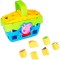 Cos de picnic Peppa Pig cu sortator de forme