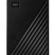 HDD Extern Western Digital My Passport 5TB, 2.5″, USB 3.2 (Negru)