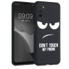Husa pentru Samsung Galaxy A03s, Silicon, Negru, 56519.01, kwmobile, Carcasa