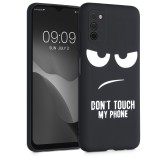 Husa pentru Samsung Galaxy A03s, Silicon, Negru, 56519.01, kwmobile, Carcasa