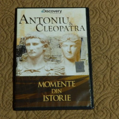 DVD film documentar ANTONIU si CLEOPATRA/Momente din Istorie/Colectia Discovery