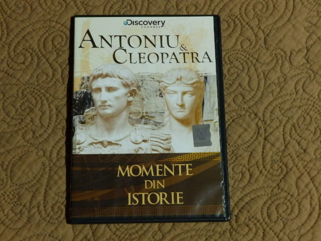 DVD film documentar ANTONIU si CLEOPATRA/Momente din Istorie/Colectia Discovery