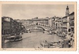 CPIB 16755 CARTE POSTALA - VENETIA. PODUL RIALTO, A. SCROCCHI,VECHE