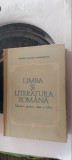 LIMBA SI LITERATURA ROMANA CLASA A IX A MINISTERUL EDUCATIEI SI INVATAMANTULUI