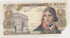 FRANTA 10000 FRANCS FRANCI BONAPARTE 4-7-1957 UZATA