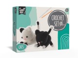 Set creativ DIY de crosetat, Pisicute, Craft ID