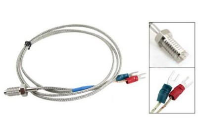 Sonda temperatura senzor Termocuplu tip K 600 gr C 1 metru foto