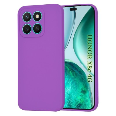 Husa silicon Honor X8c Techsuit SoftFlex, mov foto