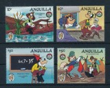 Anguilla 1985 - Disney, Mark Twain, Crăciun, desene animate, serie neuzata