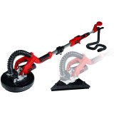 Slefuitor pentru pereti, tavane, plafoane si rigips (polizor pereti) cu brat telescopic Einhell TE-DW 225 X, 750 W, 1800 RPM, 225 mm diametru disc + 6