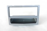 Rama Radio 1DIN Opel Zafira B (2005-2012) Argintie + Buzunar Fix - Adaptor Sistem Audio Auto