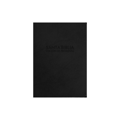 Santa Biblia de Promesas Reina Valera 1960 / Compacta / Piel Especial Color Negro foto