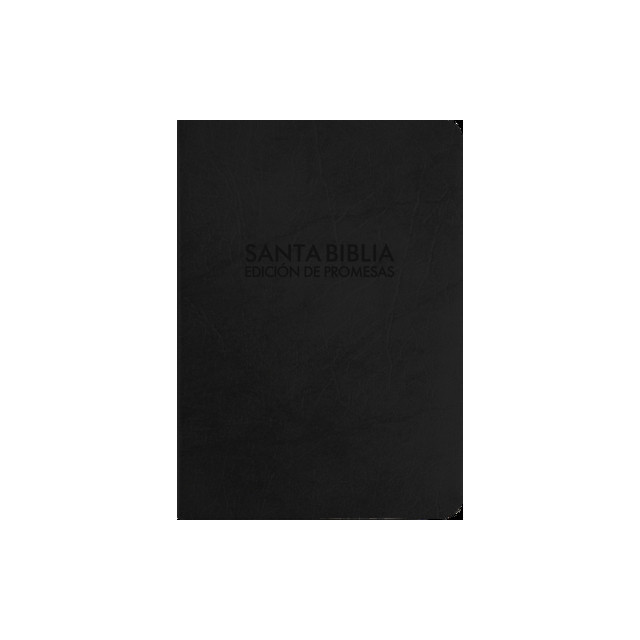 Santa Biblia de Promesas Reina Valera 1960 / Compacta / Piel Especial Color Negro