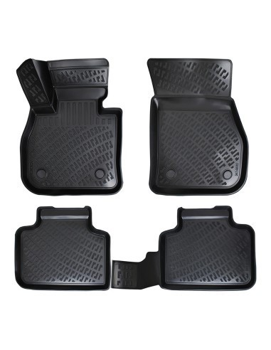 Set covorase auto din cauciuc tip tavita BMW Seria 2 Active Tourer F45 2014-