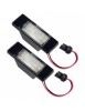 Set 2 lampi numar led Nissan Qashqai, Juke, X-Trail, Xenon Bright