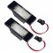 Set 2 lampi numar led Nissan Qashqai, Juke, X-Trail