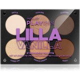 Inglot PlayInn paletă cu farduri de ochi culoare Lilla Vanilla