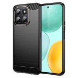 Husa Honor X6c Asteroid GSM Carbon Silicone, negru
