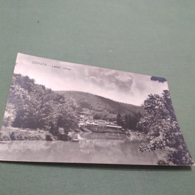 CARTE POSTALA -SOVATA -LACUL URSU CIRCULATA foto