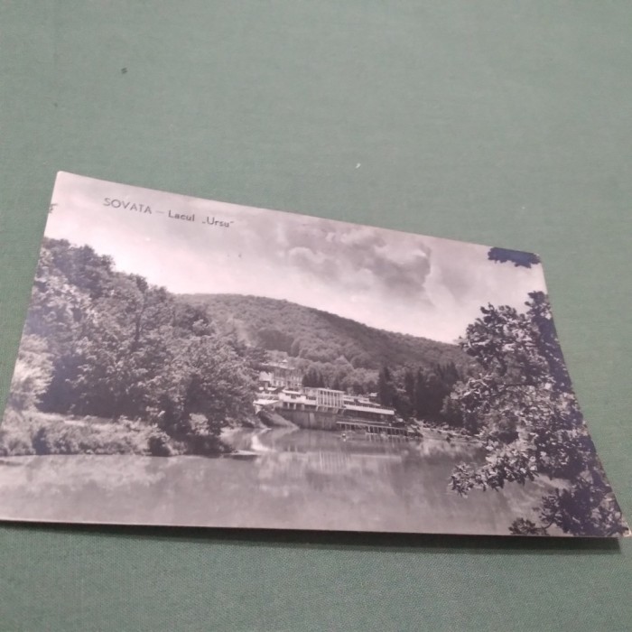 CARTE POSTALA -SOVATA -LACUL URSU CIRCULATA