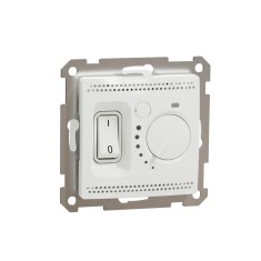 Termostat de pardoseala 16A Schneider Sedna alb SDD111507