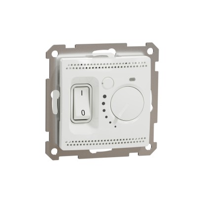 Termostat de pardoseala 16A Schneider Sedna alb SDD111507 foto