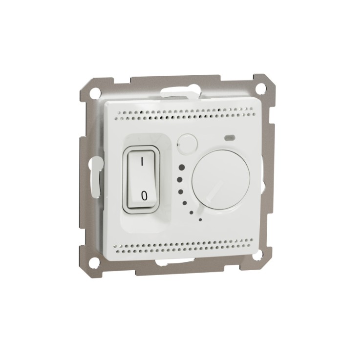 Termostat de pardoseala 16A Schneider Sedna alb SDD111507