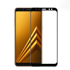 Folie de sticla Samsung Galaxy J4 Plus, MyStyle 9D Full Glue Black