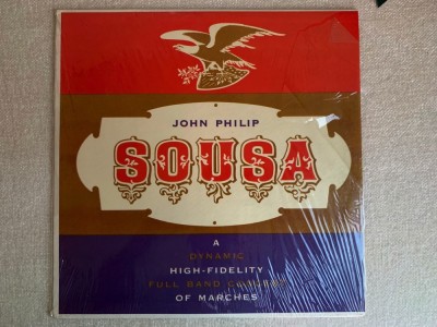John Philip Sousa &amp;ndash; John Philip Sousa - LP Vinil 1958 USA foto