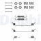 DELPHI LY1061 Set accesorii, sabot de frana