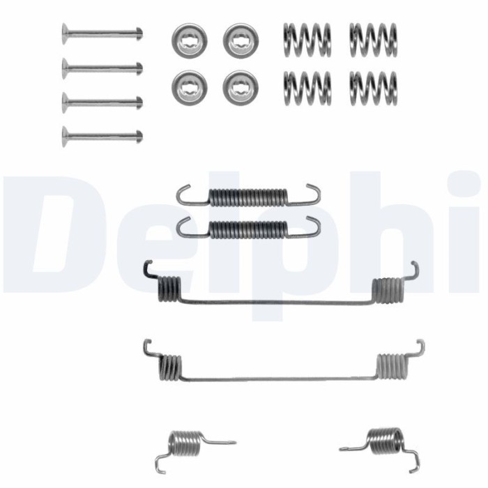 DELPHI LY1061 Set accesorii, sabot de frana
