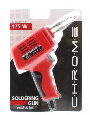 Pistol de lipit 175W in blister CHROME foto