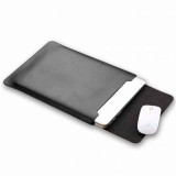 Cumpara ieftin Husa Edman Minimalist M11 pentru Apple Macbook Air de 11.6&quot;, 30x20x0.5cm, cu mousepad, din piele si material textil